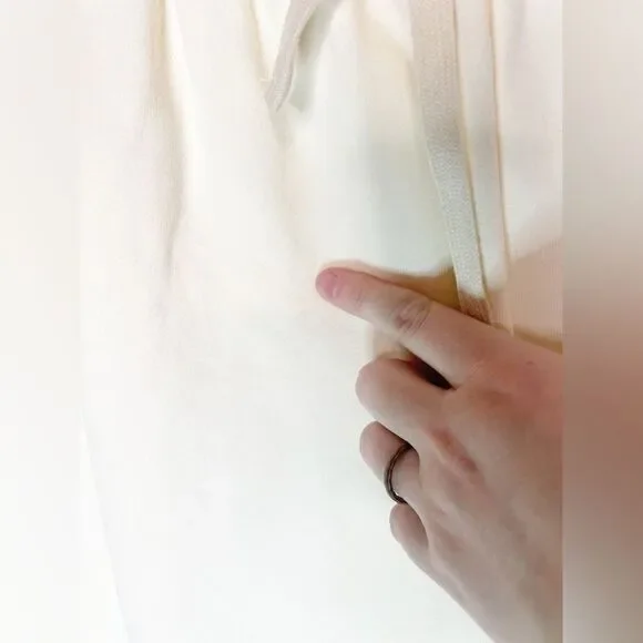 Lit Active Rest Wide-leg Sweatpants Cream Colored - Picture 8 of 9